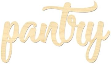 Pantry Wood Sign Wall Decor (15" x 8.5")