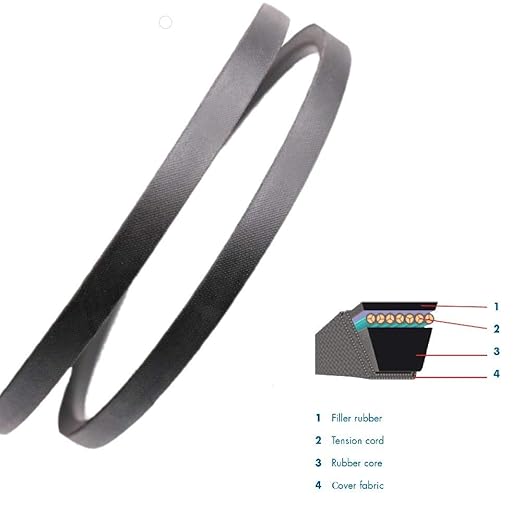 SPF Lawn Mower Tractor PTO Belt 5/8" x 83 5/8" Replacement for Exmak 103-2240