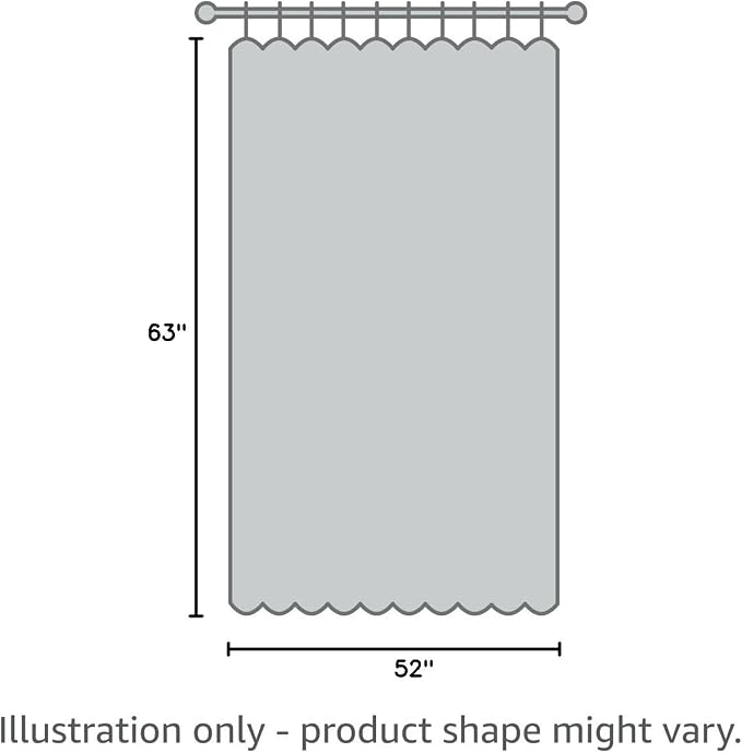 H.VERSAILTEX Blackout Curtains Printed Design 63 Inch Length 2 Panels Set Thermal Insulated Curtains for Bedroom Living Room Geometric Modern Grommet Window Drapes - Taupe and Brown