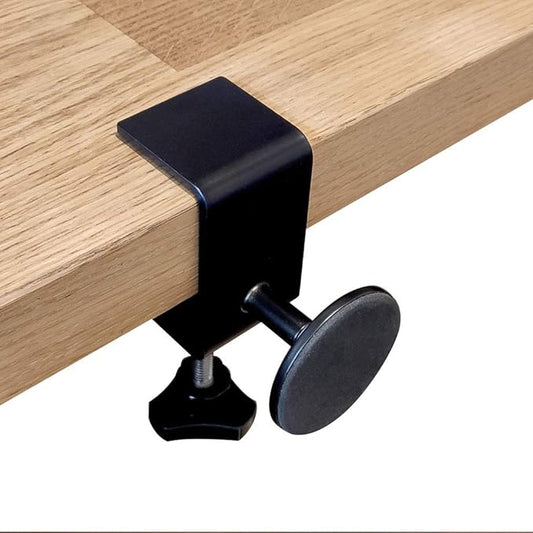 2 pcs Desk Table Wall Adjustable Protective Spacer, Desk Table Tops Wall Spacer (Black)