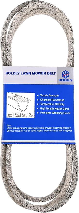 1/2 x 101'' Mower Belt 197253 / Kevlar Cord V-Belt for Husqvarna Craftsman Poulan AYP 429636 592855001 598559101 532429636, for John Deere M84136 M87323 GX25232, (197253)
