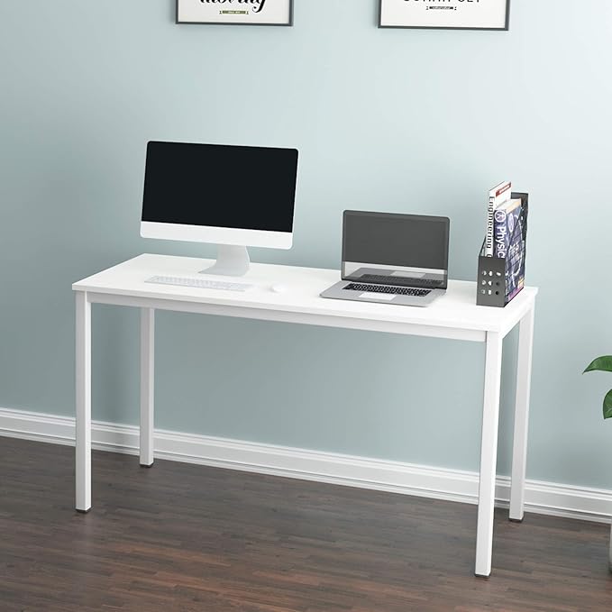 SDHYL Office Desk,Study Computer Desk,Wood Desk,Large Desk,Office Table for Home,Home Office Sturdy Writing Desk,Home Office Desk, Computer Workstation,Easy Assemble Writing and Study Table