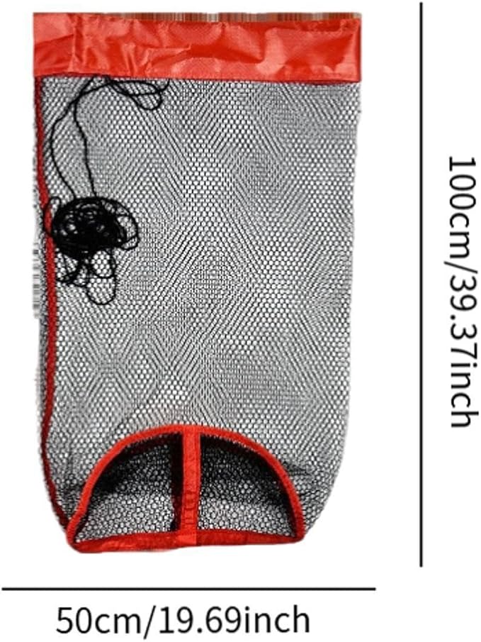 ing Net with Drawstring Mesh Net Sturdy Lightweight for Outdoor Practical Catching Basket ing Netting for, Net Ground Nail Bag