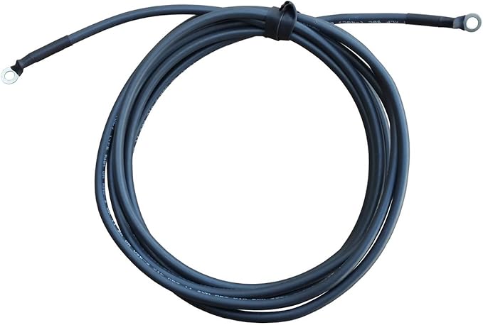 WindyNation 4/0 Gauge AWG (12 Feet Black + 12 Feet Red) Power Inverter Battery Cable Wire Kit for DC to AC Inverters RV, Car, Solar, Marine, Off-Grid