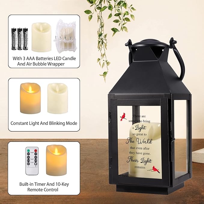Decorative Candle Lanterns (There are Some who Bring a Light so Great to The World)