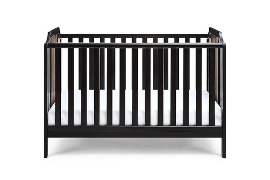 Suite Bebe Brees Convertible Island Crib in Black & Vintage Walnut