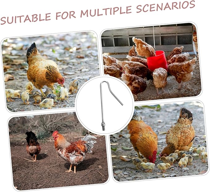 Toyvian Chicken Catcher Tool for Efficient Poultry Management and Easy Use Grabber for Catching Chickens and Geese Essential for Poultry Owners