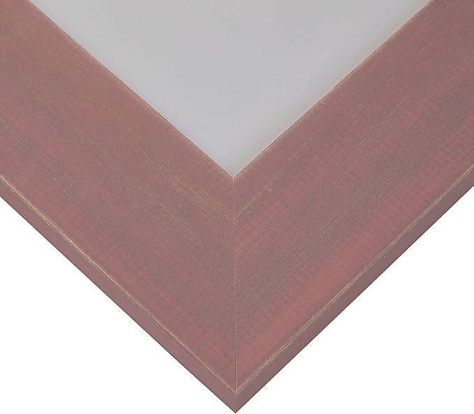 Craig Frames Jasper Wide Picture Frame, 16 x 22 Inch, Country Weathered Red