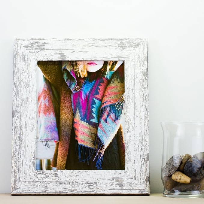 Craig Frames 26x32 White Poster Frame for Posters, Gallery Wall, and Photos | Lightweight shatter resistant acrylic facing with a rigid backing board, made in the USA