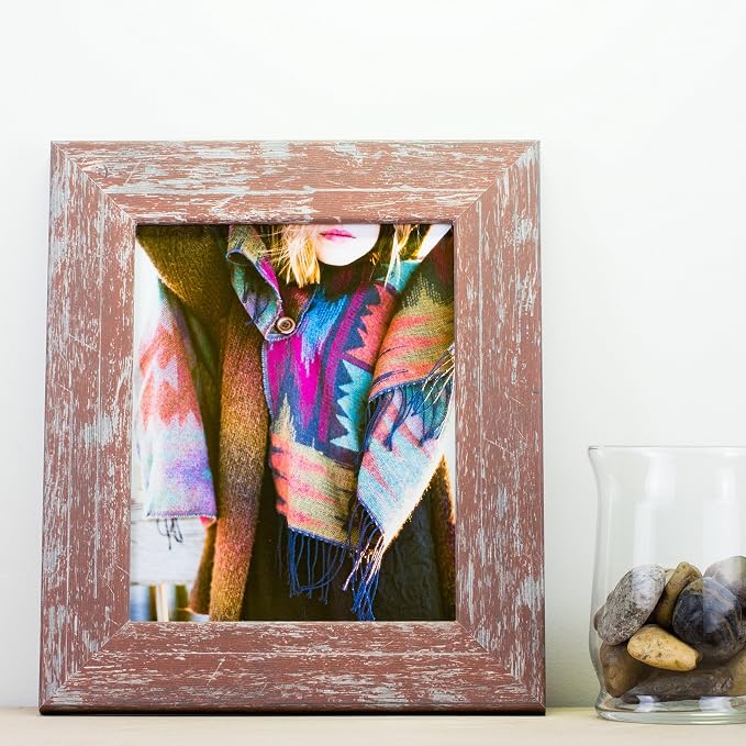 Craig Frames 17x20 Red Picture Frame for Posters, Gallery Wall, and Photos | Lightweight shatter resistant acrylic facing with a rigid backing board, made in the USA