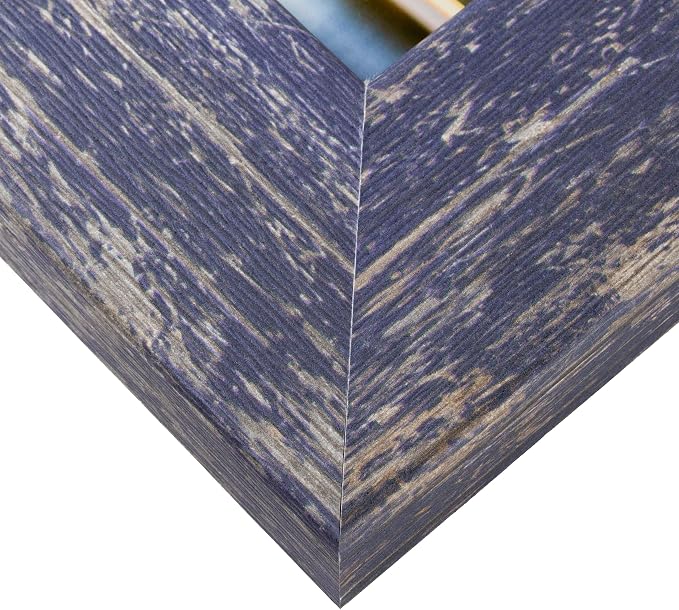 Craig Frames 12x18 Blue Picture Frame for Posters, Gallery Wall, and Photos | Lightweight shatter resistant acrylic facing with a rigid backing board, made in the USA