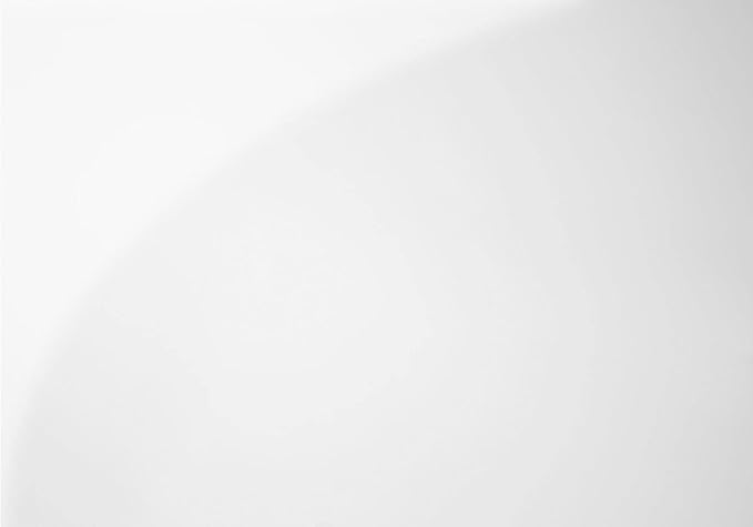 Monarch Computer Desk, Glossy White, 48"