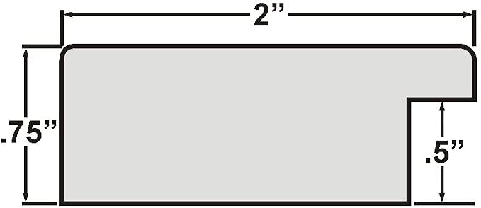 Craig Frames 11x17 Red Mahogany Picture Frame for Posters and Gallery Wall | Displays photos and prints behind clear glass, ready to hang, made in the USA