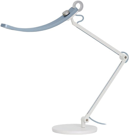 BenQ e-Reading LED Desk Lamp Designed for Monitor Suitable for Designers, Engineers, Architects, Studying, Gaming (Ergonomic, Dimmable, Warm/Cool White) - Matte Blue