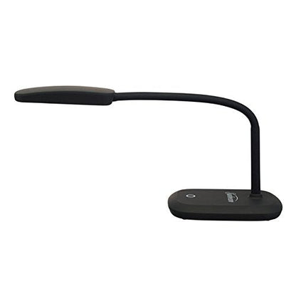 Set of 2 New Sunbeam Flexible Neck LED Desk Lamp Adjustable Light, Eye-caring Dimmable Office Lamp, Save $85/ year, Energy efficient lamp, Energy Star Certified, Black