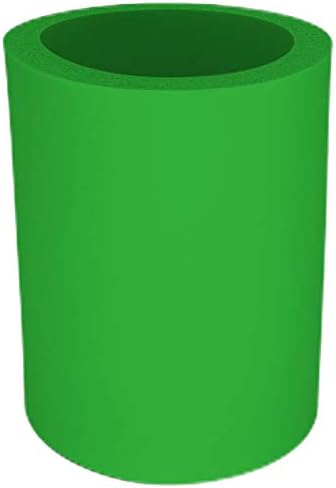 Blank Thick Foam Old School Can Cooler (2 Pack, Neon Green)
