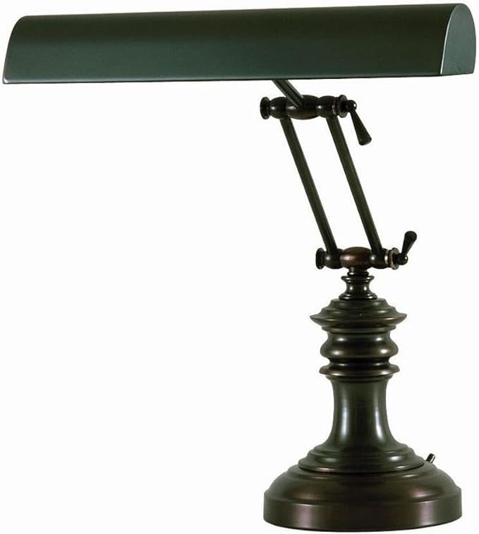 House of Troy P14-204-81 16-Inch Portable Desk/Piano Lamp, Mahogany Bronze