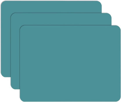 Gartful 3PCS Silicone Sheet for Crafts, Epoxy Resin Casting Molds Mat, Multi-Purpose Counter Protector, Table Saver Pad, Placemat, Art Mat, Nonskid Nonstick, Black Green (15.7 x 11.8 inches)