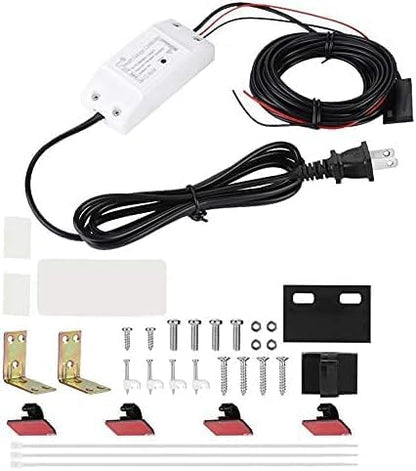 Smart WiFi Garage Door Opener Remote Controller, Smartphone App Control, Compatible with Alexa, Google Assistant and IFTTT, No Hub Required