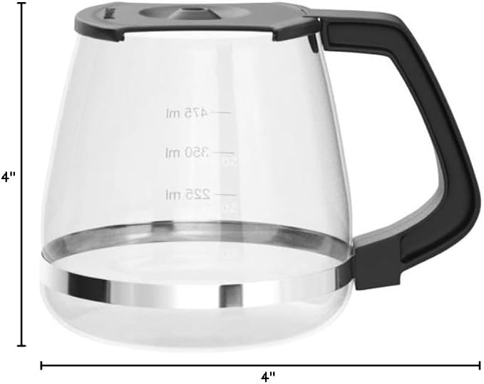 Cupa Joe Coffee Mug – 20oz Borosilicate Glass Diner Pot Mug with Spill-Proof Lid – Funny Novelty Gift for Coffee Lovers, Dads, Office, Travel & More | Borosilicate Glass, Hot & Cold Safe, Fits Most Car Cup Holders, Viral Gag Gift for Coffee Lovers, Dad...
