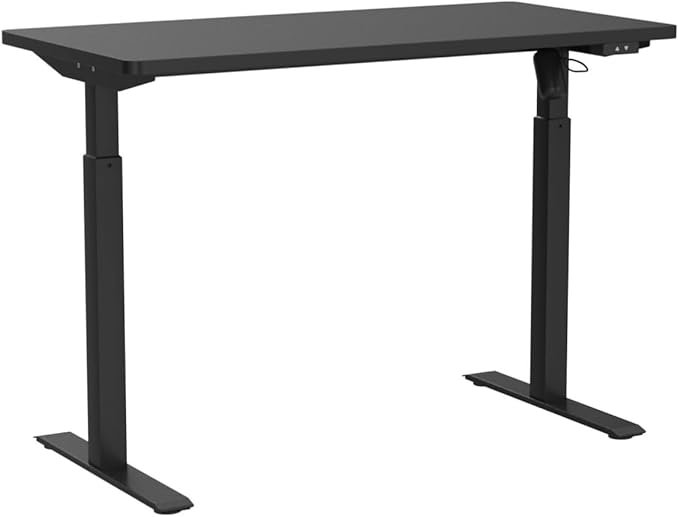 NicBex Laik-DW-00079-DX Desks, 48" W x 24" D x 28" H, Black