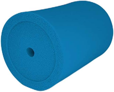 Blank Thick Foam Old School Can Cooler (6 Pack, Neon Blue)