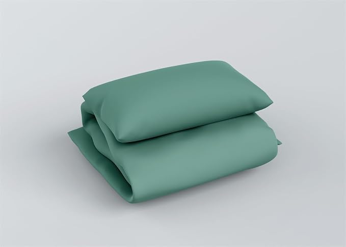 3 Piece Solid Color All Season Bedding Comforter Set Microfiber Soft Lightweight Bedding Set for Kids Teens Adults Room Decor with 1 Comforter and 2 Pillowcases Twin