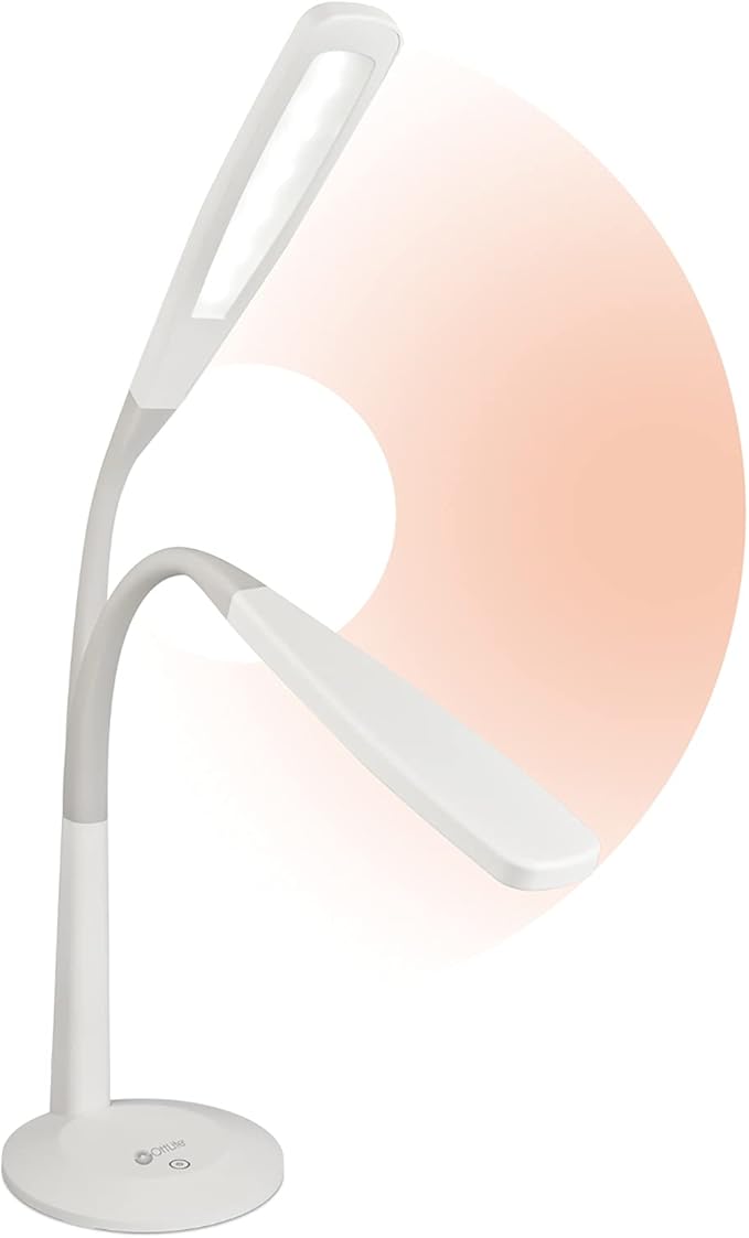 OttLite Natural Daylight LED Flex Lamp (White)