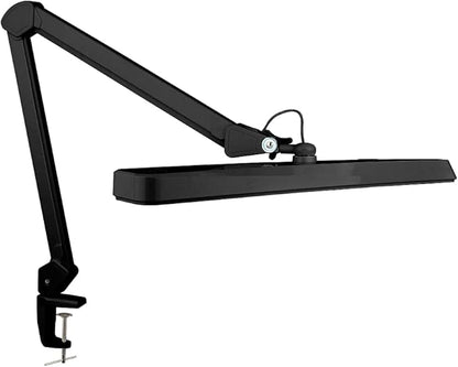 Neatfi (New Model) XL 2,500 Lumens LED Task Lamp with Clamp, 3 Light Modes, 3000-6000K Correlated Color Temperature, 30W Super Bright Desk Lamp, Dimmable, 162 Pcs SMD LED (CCT, Black)