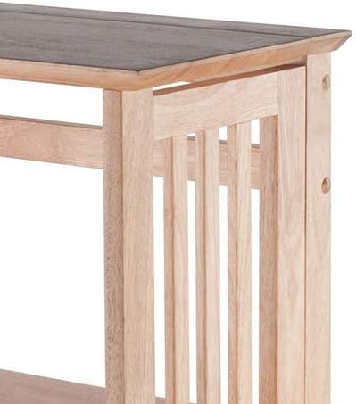 Winsome Wood Mission Shelving, Natural