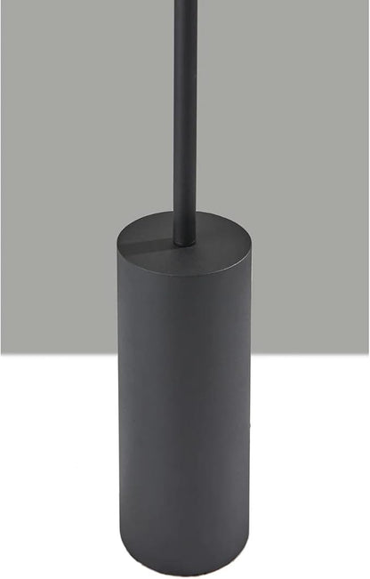 Adesso Home 2151-01 Contemporary Modern LED Floor Lamp from Grover Collection in Black Finish, 6.00 inches