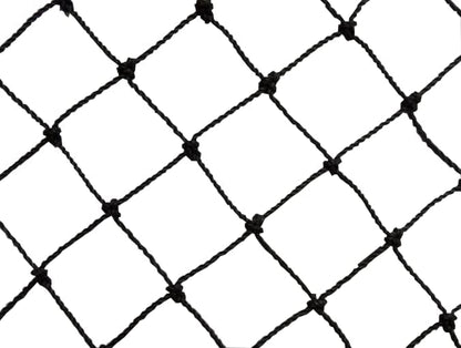 Poultry Netting 1" or 2" Mesh Heavy Knotted Nets Aviary Gamefowl Quail Chicken Bird Block Net Long Lasting Break/Burst 85/245 lb Polyethylene 8-10 Year Lifespan (6' X 150', 1)