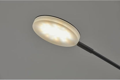 Adesso Home 2151-01 Contemporary Modern LED Floor Lamp from Grover Collection in Black Finish, 6.00 inches