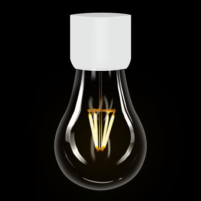 Levitating Lamp Replacement Bulb Magnetic Levitation Single White Bulb LED Night Light Fits for All Floating Bulb Lamp Bases in GYC Store