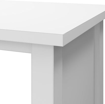 Bush Furniture Broadview 6 Cube Organizer in Pure White