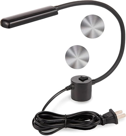 Sewing Machine Light, Magnetic, Flexible 60 LED Work Lights, Bandsaw Accessories, Scroll Saw with Extra Long Gooseneck - Mount anywhere discs (2) included