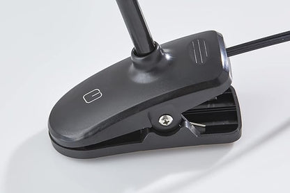 SIMPLEE ADESSO Dual Purpose LED Desk/Clip LAMP Matte Black