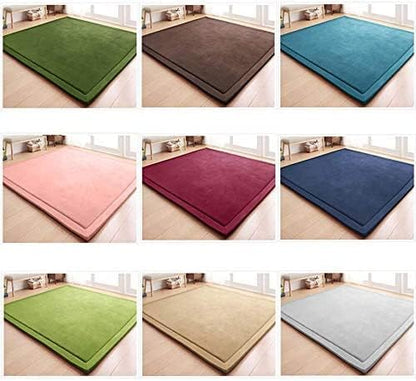Baby Play Mat Nursey Decor Area Rug 1.18" Thick Hypebeast Rug Non Slip Rug Pads Large Area Rug Play Mats for Babies and Toddlers Foam Play Mat Area Rugs Used for Living Room 6.6x5.9Ft