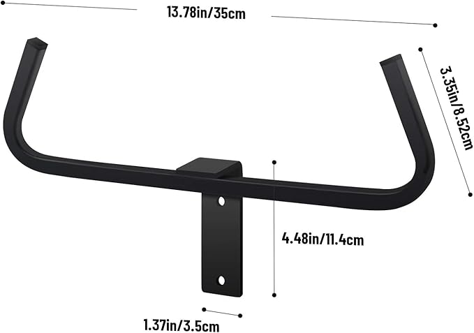 Backpack Sprayer Wall Mount Rack Hanger Backpack Leaf Blower Rack Holder Garden Tool Garage Organizer and Storage，Hunting Pack Storage Tactical Gear Stand (2 PCS)
