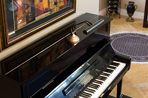Cocoweb 12 inch Dimmable Multi-Functional Adjustable Toggle Switch LED Piano Desk Lamp - Mahogany Bronze DLED12MBD