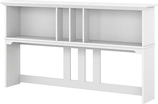 Salinas Casual Hutch for L-Shaped Desk, Pure White