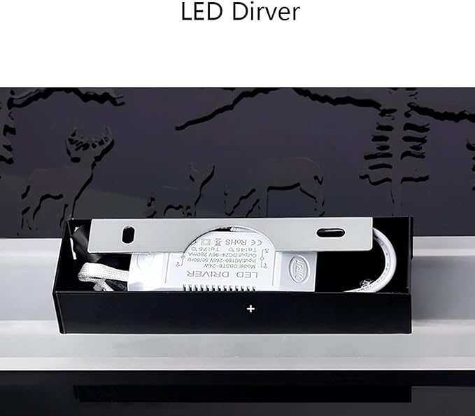 LED Wall Sconce Lamp Indoor Wall Mounted Light Up and Down Rustic Wall Light Animal Wall Lamp for Farmhouse Living Room Bedroom Cabinet Porch, 12W (Elephant)