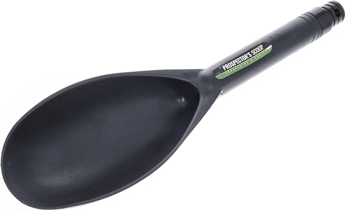 ASR Outdoor Metal Detector Plastic Sand Scoop with Steel Probe for Metal Detecting