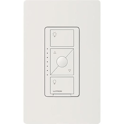 Lutron Caseta Original Smart Dimmer Switch ELV+ (Lutron Hub Required), 250W LED, Single-Pole/3-Way, Neutral Required, PD-5NE-WH 4-PACK, White, 4 Pack