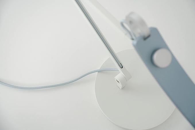 BenQ e-Reading LED Desk Lamp Designed for Monitor Suitable for Designers, Engineers, Architects, Studying, Gaming (Ergonomic, Dimmable, Warm/Cool White) - Matte Blue