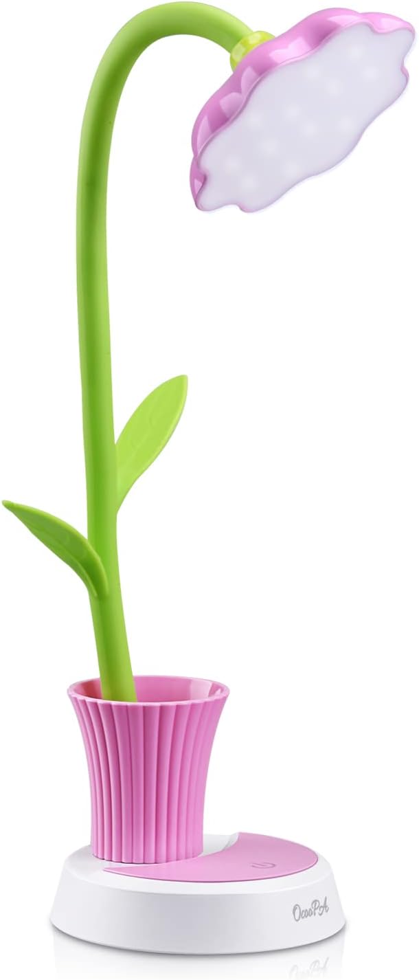 OCOOPA Kids Desk Lamp for Girls, Pink (Pink)