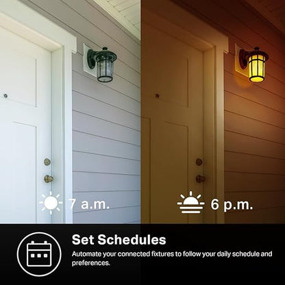 Kasa Smart Light Switch HS200-BL, Single Pole,Neutral Wire Required, 2.4GHz Wi-Fi Light Switch Compatible with Alexa and Google Home, UL Certified, No Hub Required, Black