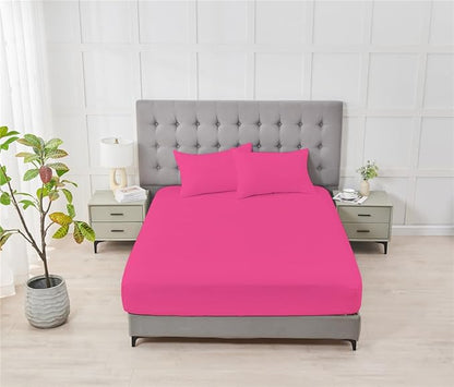 3 Piece Solid Color All Season Bedding Comforter Set Microfiber Soft Lightweight Bedding Set for Kids Teens Adults Room Decor with 1 Comforter and 2 Pillowcases Full