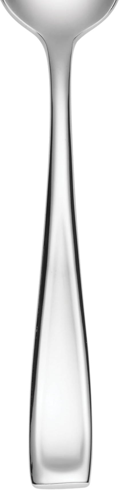 Oneida Moda 75-Piece 18/10 Silverware Set for 12, Flatware | silver, dishwasher safe | includes knives, forks, and spoons | heavy duty, cutlery set, utensil set, wedding silverware