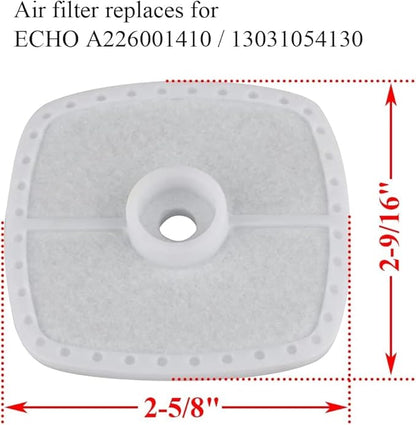 PB250 Carburetor Air Filter kit for Echo ES-250 Leaf Blower RB-K106 PB-250 Blower PB-250LN 165 Mph and 391 Cfm A021003661 Carburetor w Fuel Line